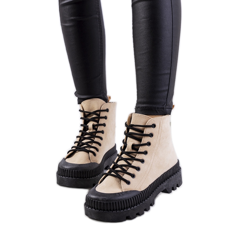 Baskets Avenis beiges