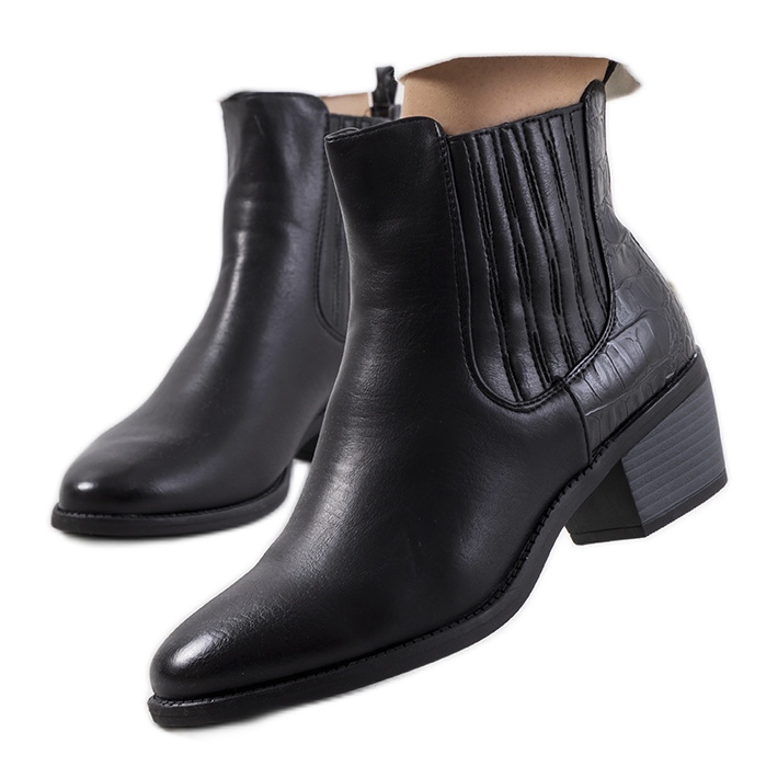 Talons hauts Furtado noirs le noir Talons hauts Furtado noirs le noir