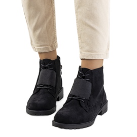 Bottines Manoella noires le noir