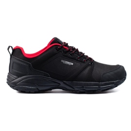 Chaussures de trekking homme DK noir et rouge