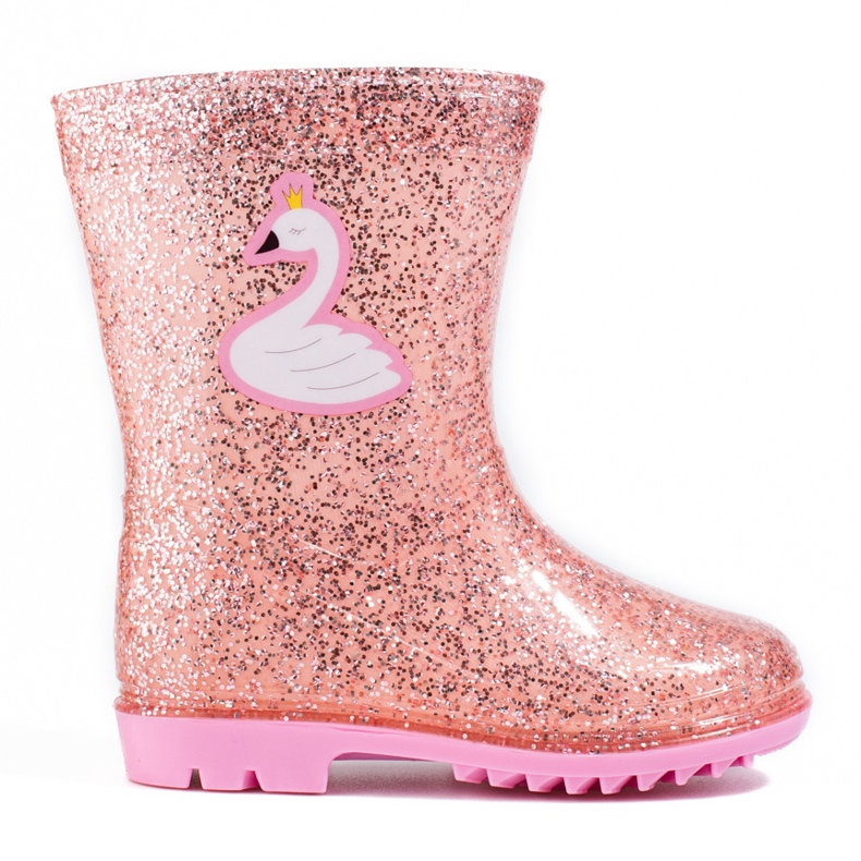 Bottes de pluie High Glitter Girls' Shelovet, rose clair