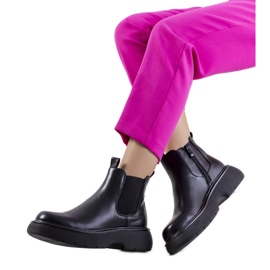 PA1 Bottines Cromer noires le noir PA1 Bottines Cromer noires le noir