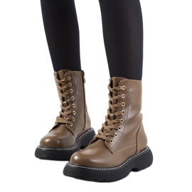 Bottes marron de type Myrefall brun