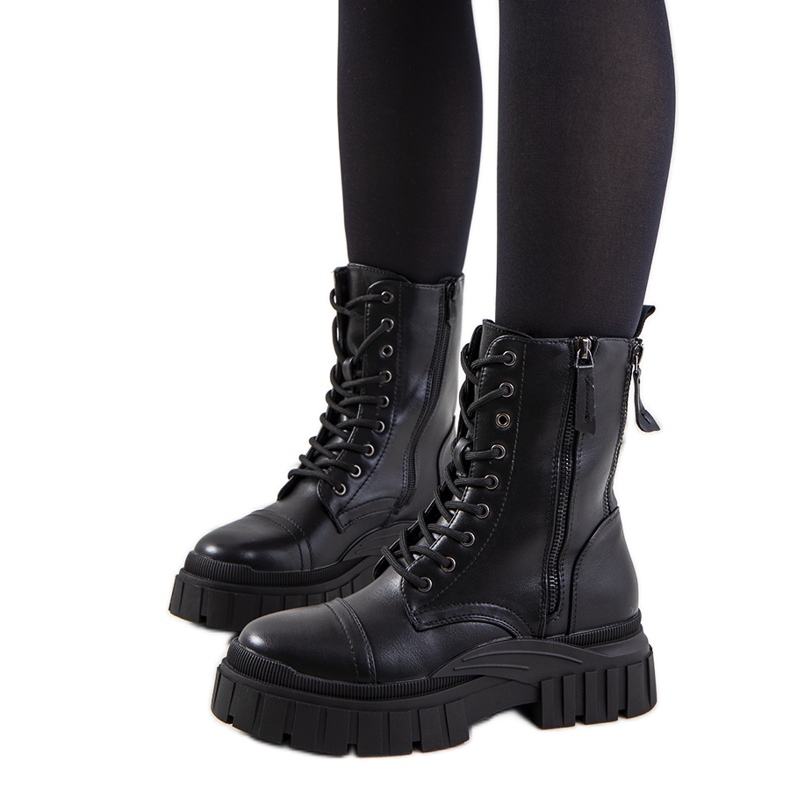 PA1 Bottes Leeside noires le noir