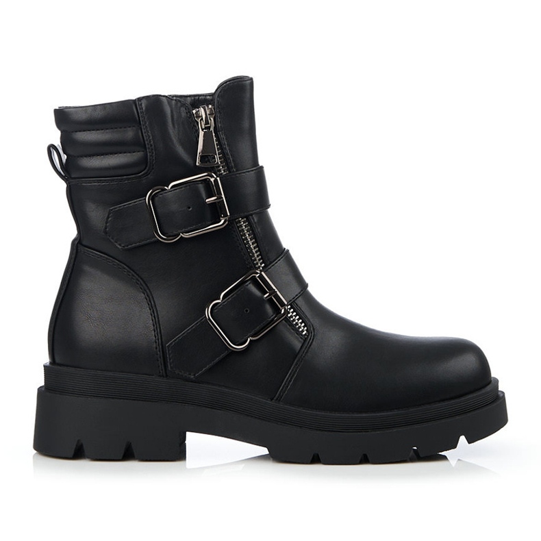 Baggies femme avec boucles le noir