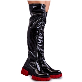 Bottes Vernies Femme Noir Callen