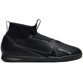 Nike Zoom Mercurial Superfly 9 Academy Ic Jr DJ5615 001 chaussures de football noir noir