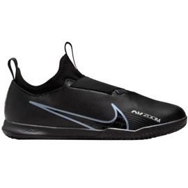 Nike Zoom Mercurial Vapor 15 Academy Ic Jr DJ5619 001 chaussures de football le noir le noir