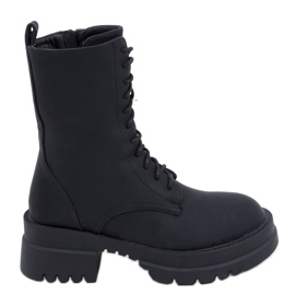 Bottines à lacets Jasper Noir le noir
