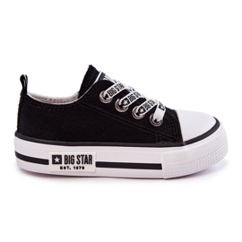 Baskets matérielles pour enfants Big Star KK374069 Noir