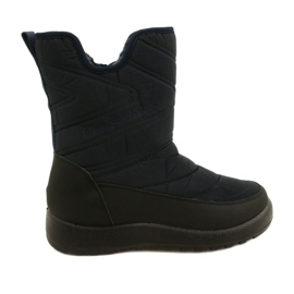 Evento Bottes de neige pour femmes bleu marine résistant à l'eau le noir Evento Bottes de neige pour femmes bleu marine résistant à l'eau le noir
