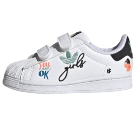 Adidas Originals Superstar Pure Cf Inf Jr H00779 chaussures blanc