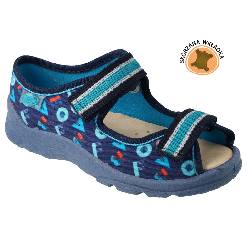 Chaussures enfant Befado 869X165 bleu marin