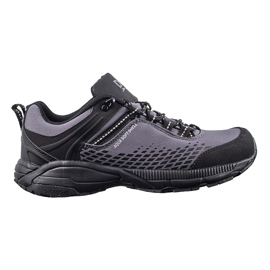 Chaussures de trekking homme sur semelle épaisse grise DK noir