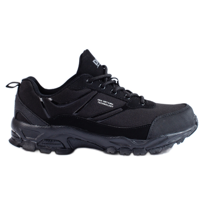 Chaussures de trekking sportives noires DK pour femmes le noir