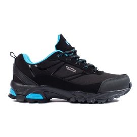Chaussures de trekking sport DK noir et bleu pour femme