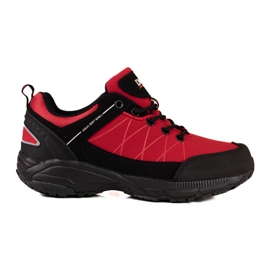 Chaussures de trekking femme rouge DK noir