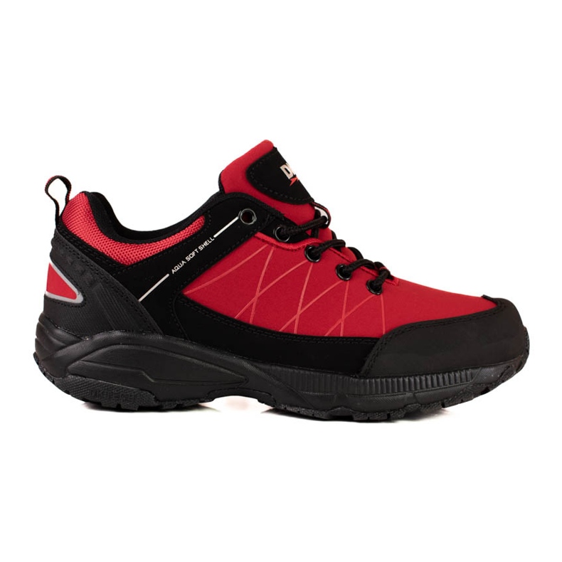 Chaussures de trekking femme rouge DK le noir