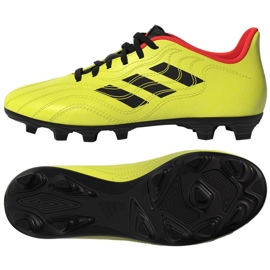 Chaussures Adidas Copa Sense.4 FxG Jr GZ1375 jaune jaunes