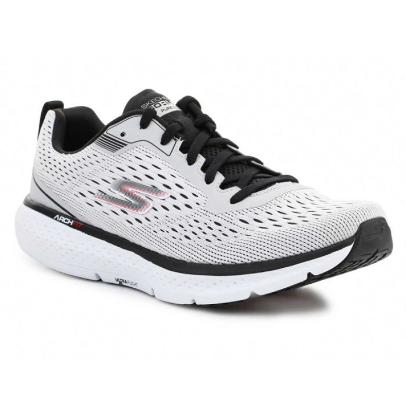 Skechers Go Run Pure 3 chaussures 246034-WBK blanche