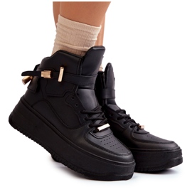 Chaussures de sport hautes isolées pour femmes Noir Lexa