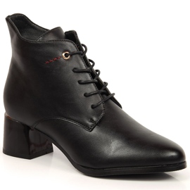 Bottes isolées à talons hauts pour femme Noir Sabatina SAB119 le noir