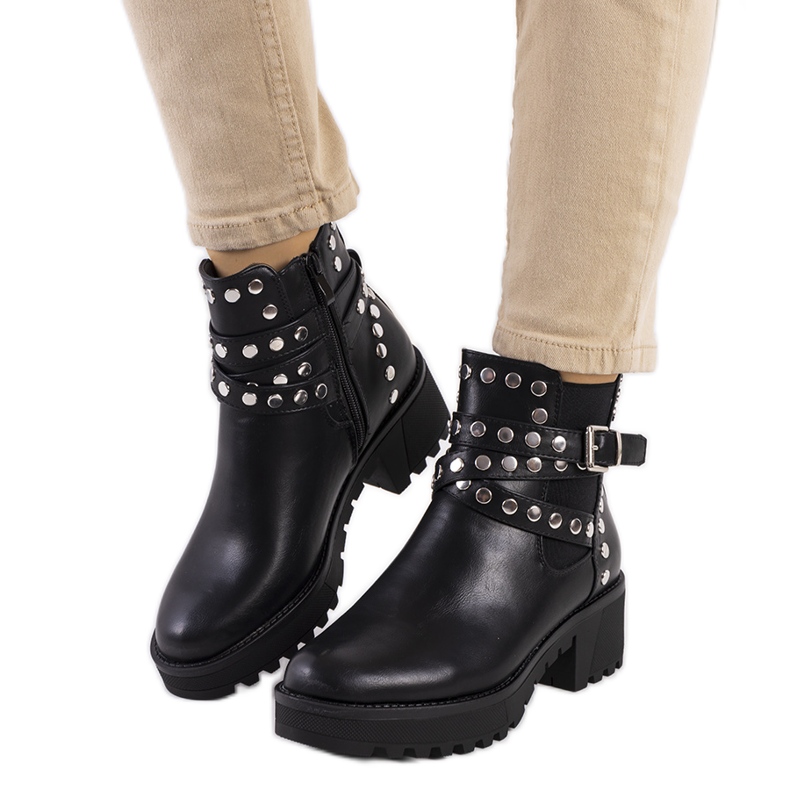 Bottes Kinécardine noires le noir