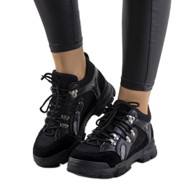 Baskets noires Stratford le noir