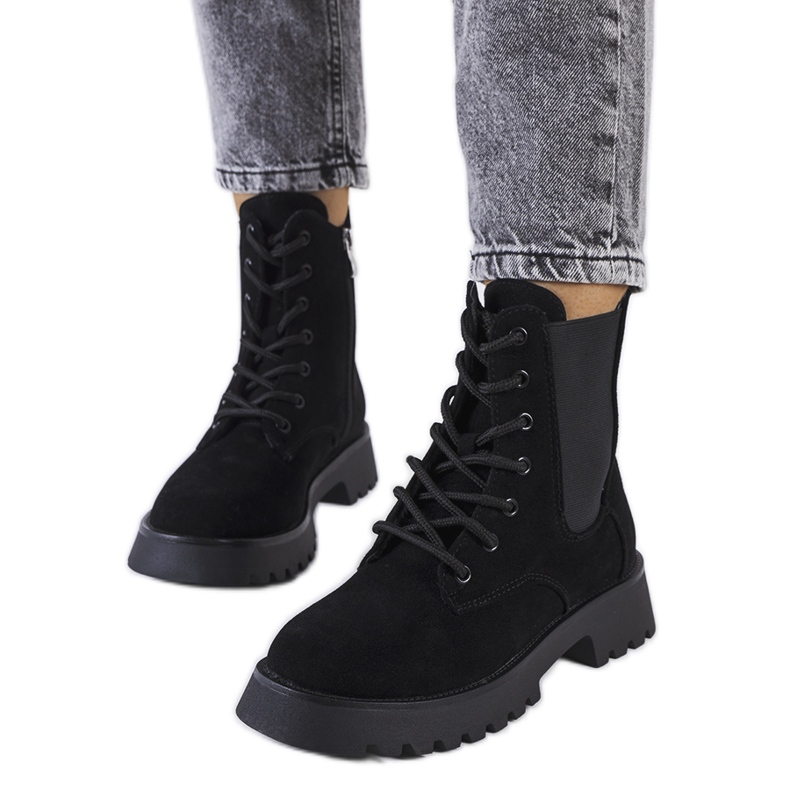 Bottines femme noires Swinford le noir Bottines femme noires Swinford le noir