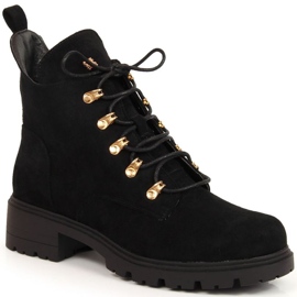 S.Barski Bottes en daim S. Barski W OLI178A noir le noir