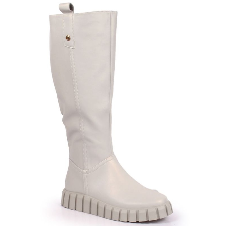 Bottes isolées plates Potocki W WOL100B beige