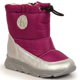 Bottes de neige isolées Kornecki Jr KOR6896A fuchsia rose