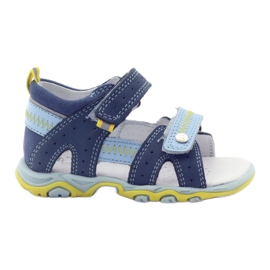 Bartek 81824 sandales bleues pour garçons avec velcro