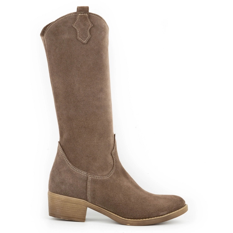 Olivier Bottes en cuir pour femme Julia marron brun