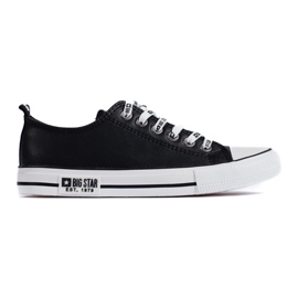Baskets Big Star pour femme KK274096 noir
