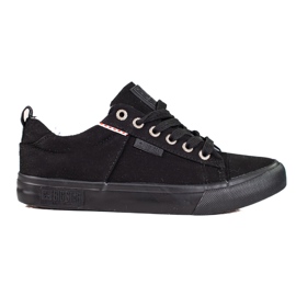 Baskets Big Star pour femmes KK274004 noir