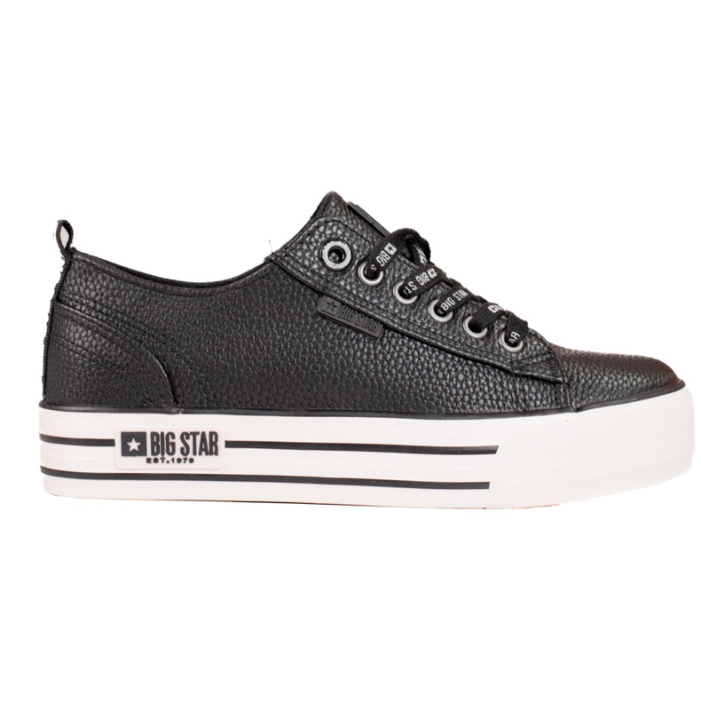 Baskets Big Star KK274015 pour femmes le noir