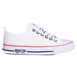 Baskets femme Big Star KK274101 blanc