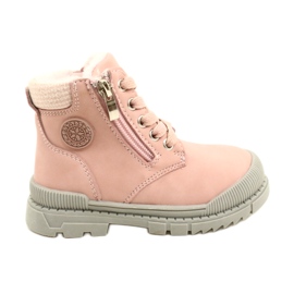 Bottes Fille Avec Fourrure News 22DZ23-5255 rose
