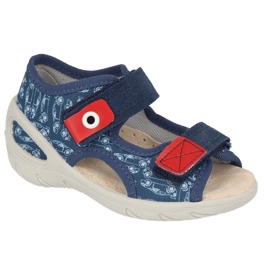 Befado chaussures pour enfants pu 065X165 bleu marin Befado chaussures pour enfants pu 065X165 bleu marin