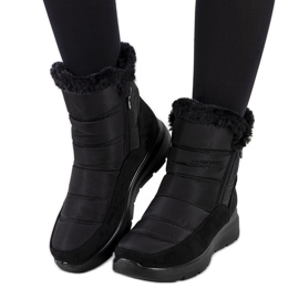 Bottes de neige matelassées Azmarin noires
