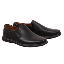 News Chaussures à enfiler noires pour hommes