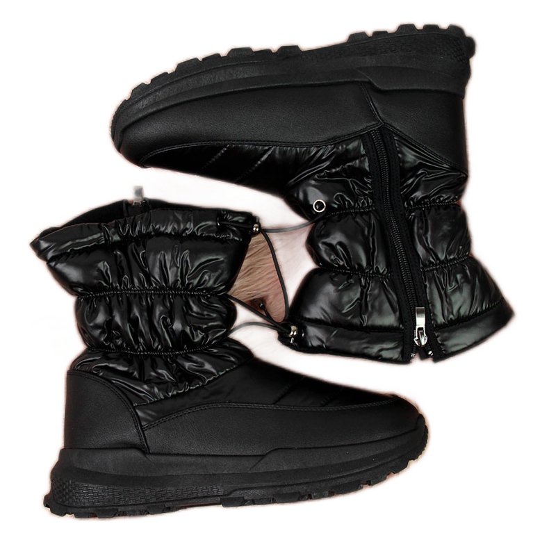 News Bottes de neige noires pour femmes le noir