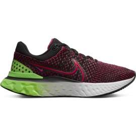 Nike React Infinity Run Flyknit 3 chaussures de course DH5392-003 Noir