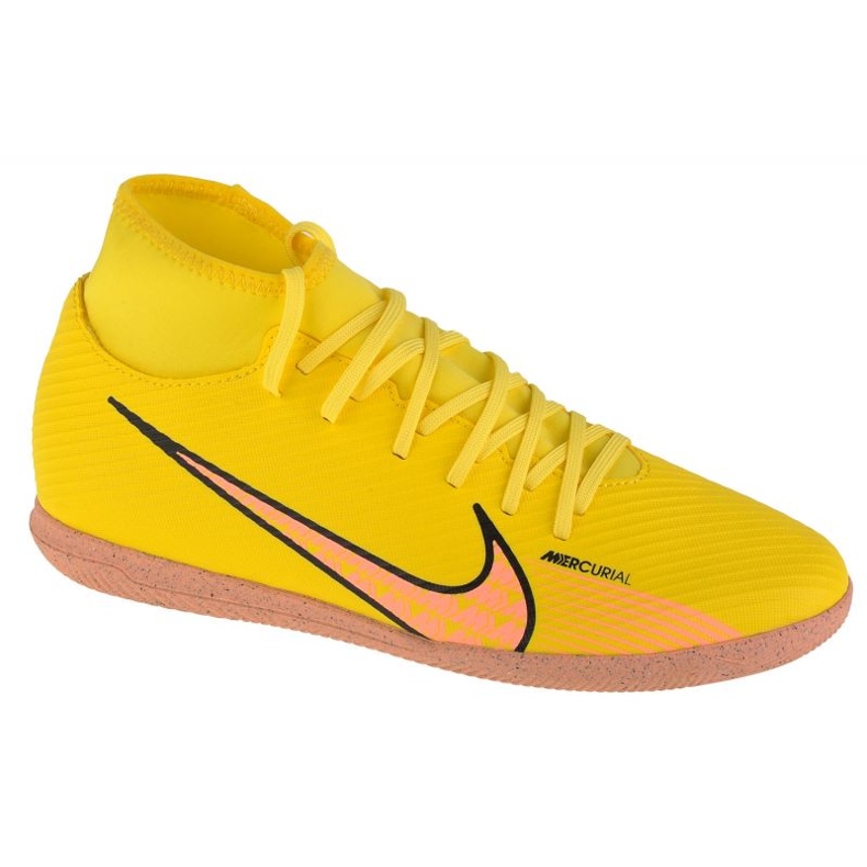 Chaussures de football Nike Mercurial Superfly 9 Club Ic M DJ5962-780 jaune jaunes