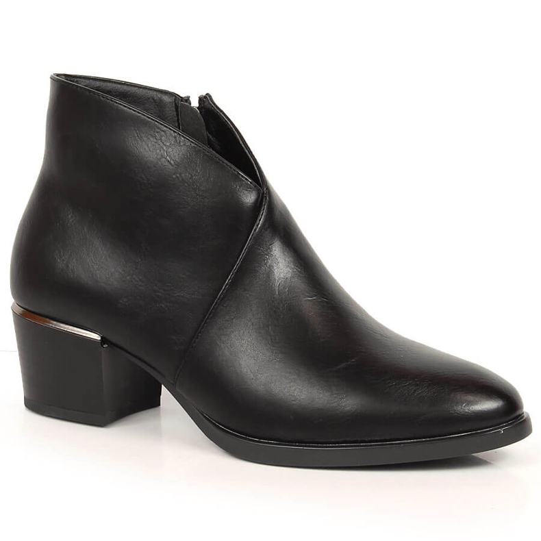 Bottes beiges isolées pour femmes Vinceza JAN151A le noir