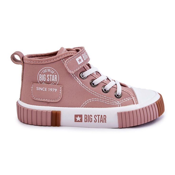 Baskets Montantes Enfant Big Star KK374016 Rose
