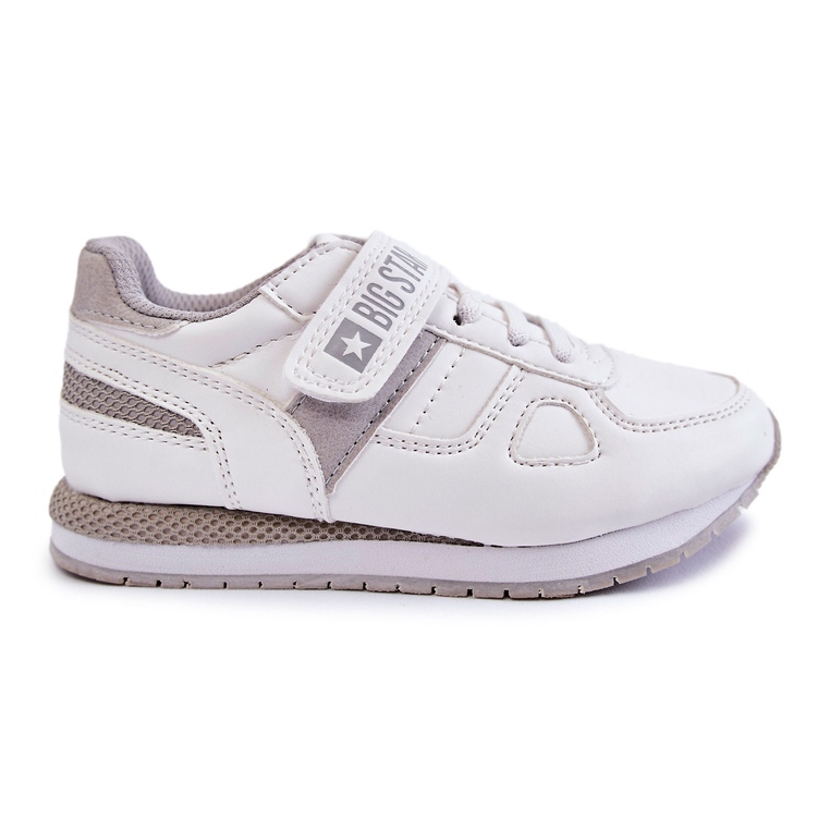 Chaussures de sport pour enfants Big Star KK374009 Blanc blanche Chaussures de sport pour enfants Big Star KK374009 Blanc blanche