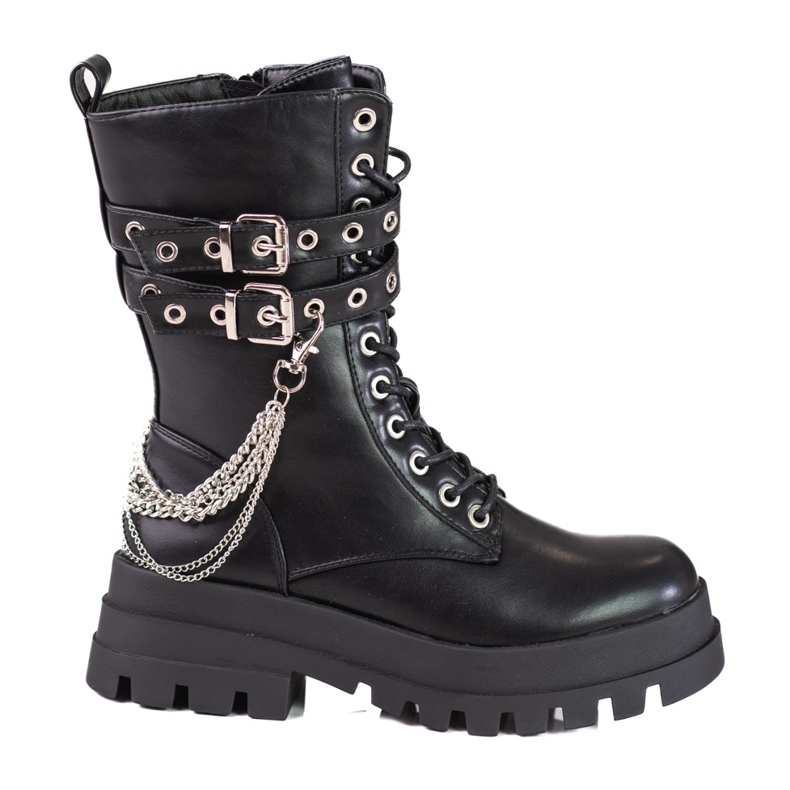 Ouvrières Shelovet avec ornements le noir