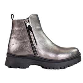 W. Potocki Chaussures pour filles Potocki argent